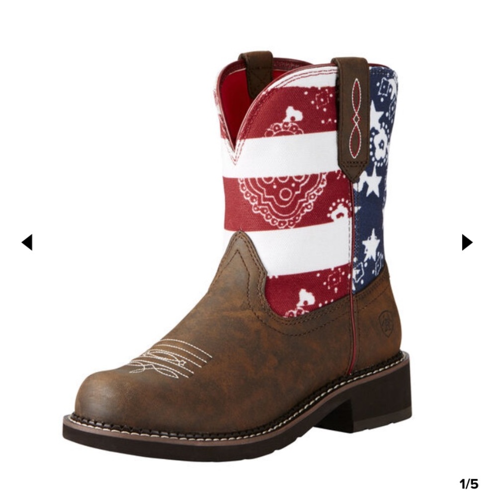 American flag cowboy boots